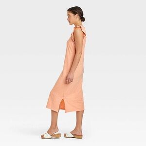 Universal Threads Black Sleeveless Midi Dress Size Large